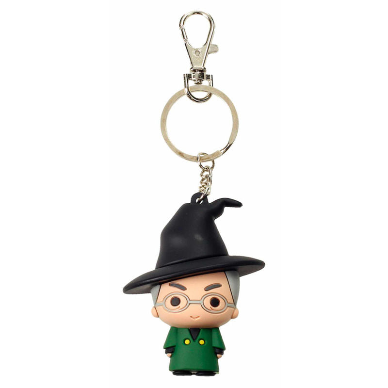 Harry Potter Minerva Mcgonagall rubber keychain