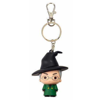 Harry Potter Minerva Mcgonagall rubber keychain