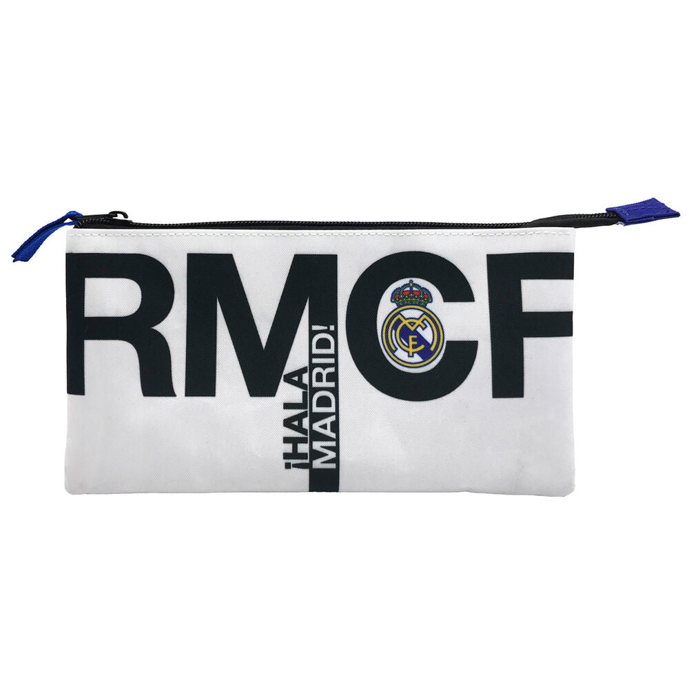 Real Madrid triple pencil case