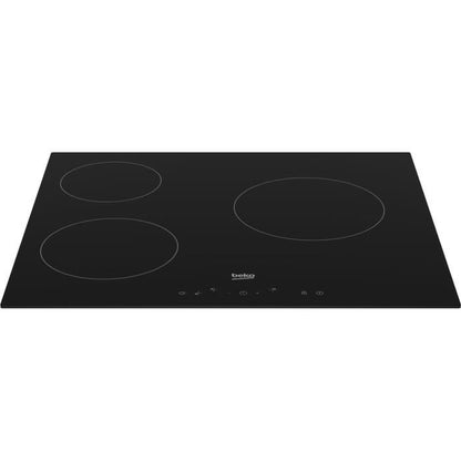 Glass ceramic hob - BEKO - 3 burners - 60 cm - HIC63400