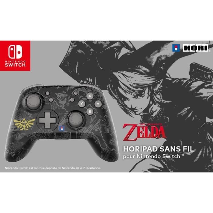 Gamepad - HORI - Zelda - Wireless - Multicolor - 15h battery life