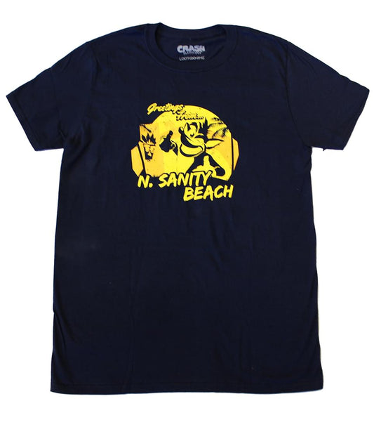 Crash Bandicoot "N.Sanity Beach" Adult T-Shirt (Loot Crate Exclusive) - Medium