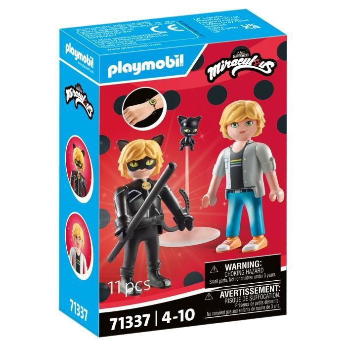 PLAYMOBIL 71337 Miraculous: Adrien & Cat Noir