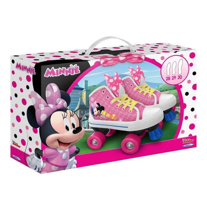 DISNEY MINNIE Quad Roller Skates - Size 29