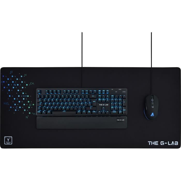 THE G-LAB Gaming Mousepad XXL 900x400x4mm with anti-slip rubber