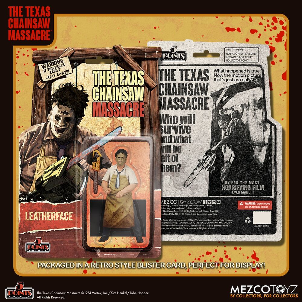 The Texas Chainsaw Massacre Leatherface figure 9,5cm