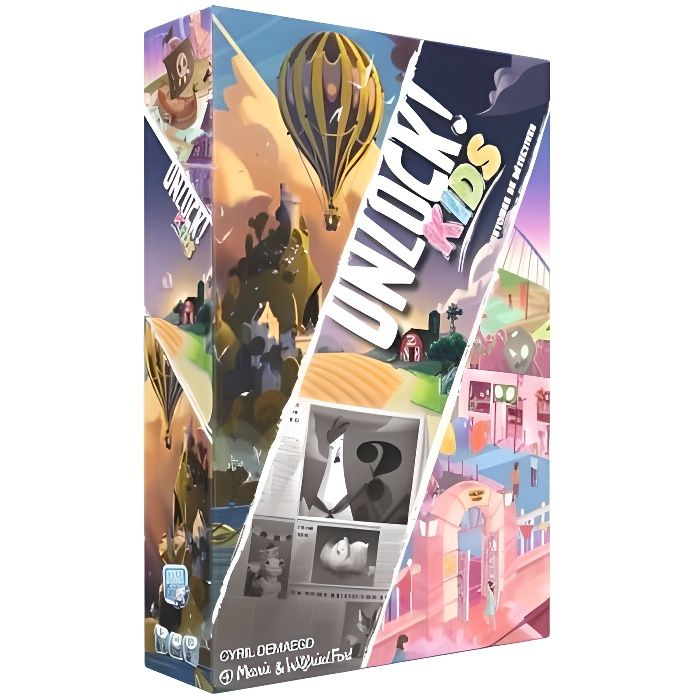 Unlock! Kids- Asmodee - Board game - Children game - Cooperative game - Escape game