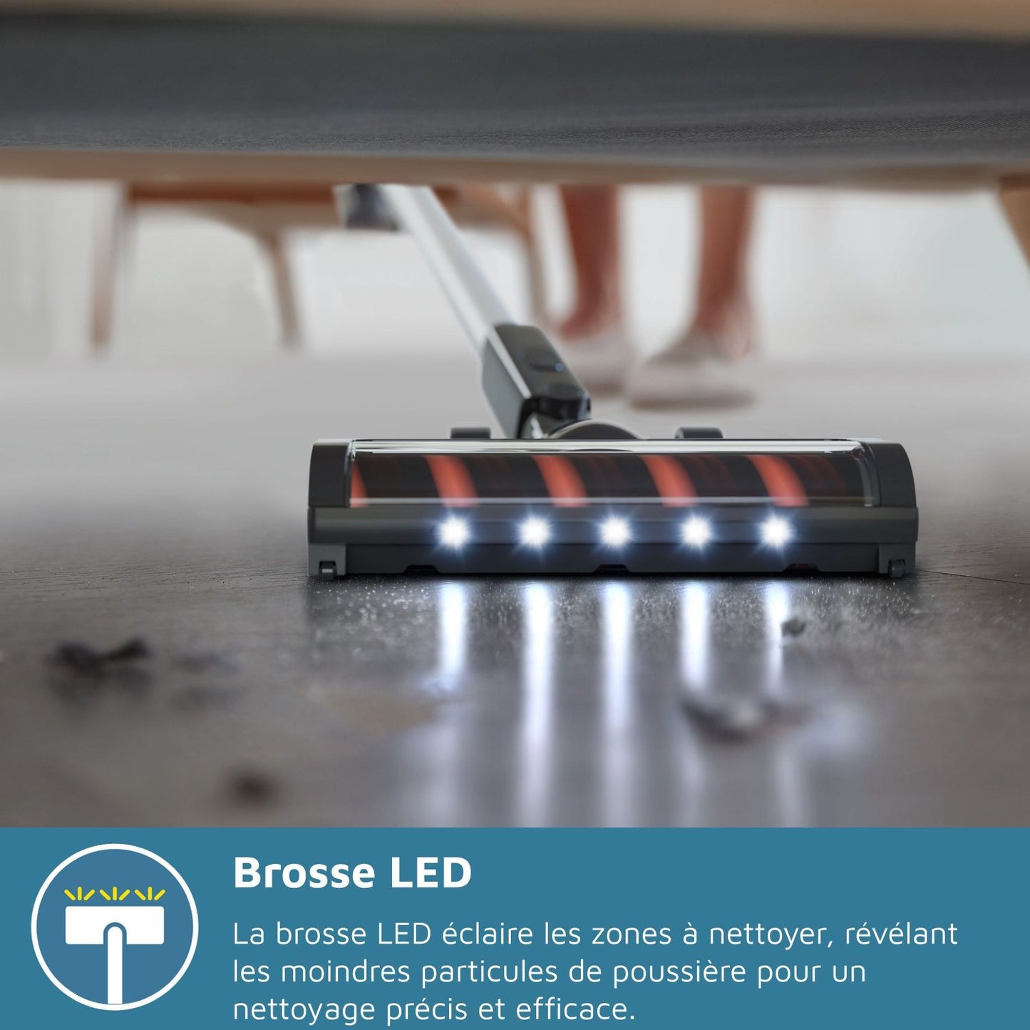 PHILIPS XC3033/01 PowerCyclone 8 - Cordless Stick Vacuum Cleaner - - Up to 60 minutes of battery life - Cargo Green