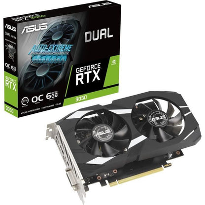 ASUS - Graphics card - GeForce RTX 3050 OC Edition 6GB GDDR6