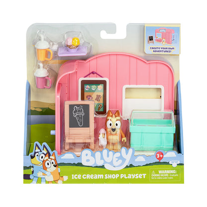 Bluey Ice Cream Shop Mini playset assorted