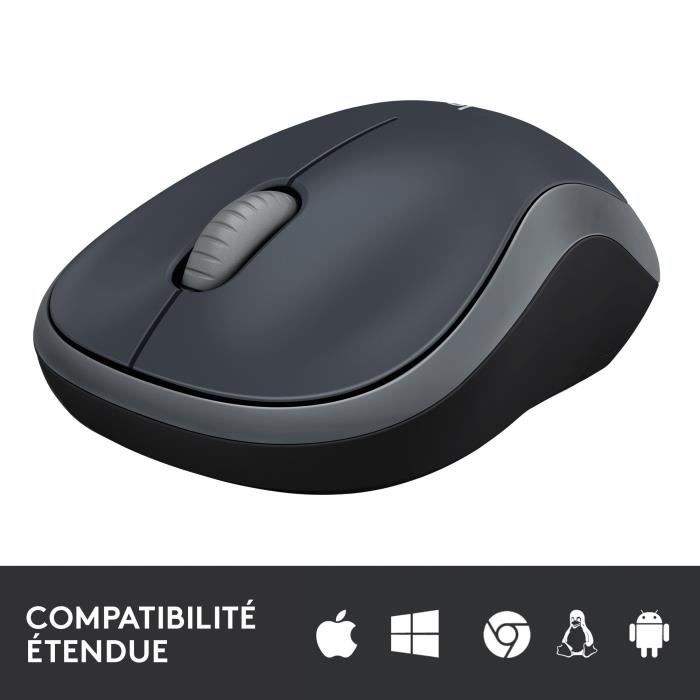 Logitech Wireless Optical Mouse - Gray M185