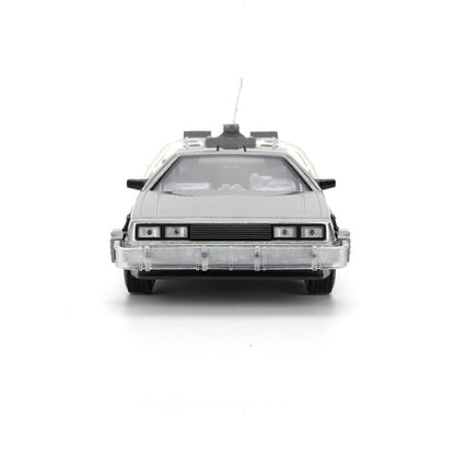 Back to the Future 40th Anniversary Time Machine Hollywood Rides Dlorean replica