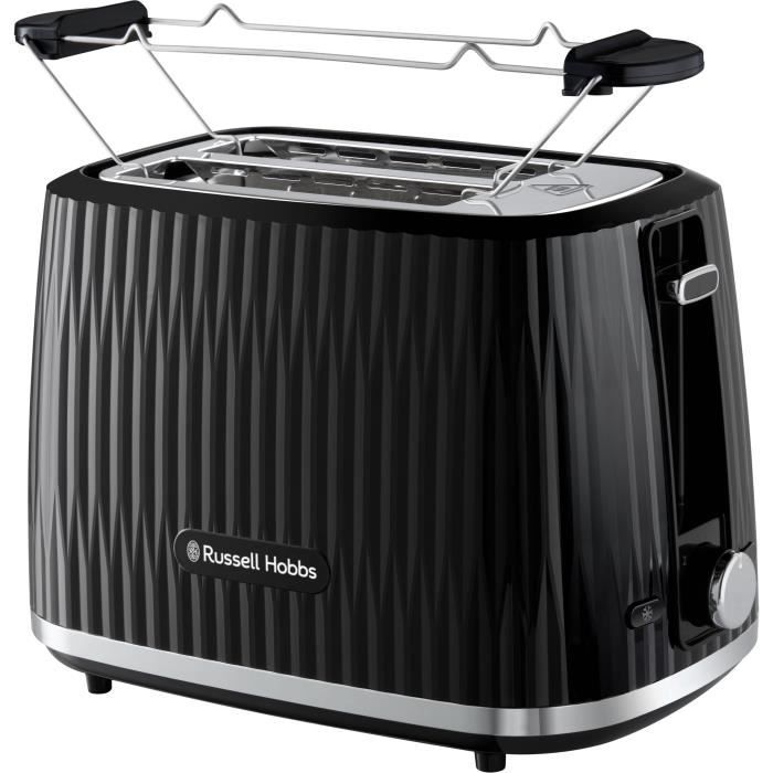Toaster - RUSSELL HOBBS - EDEN - 800 W - 2 slots - Black