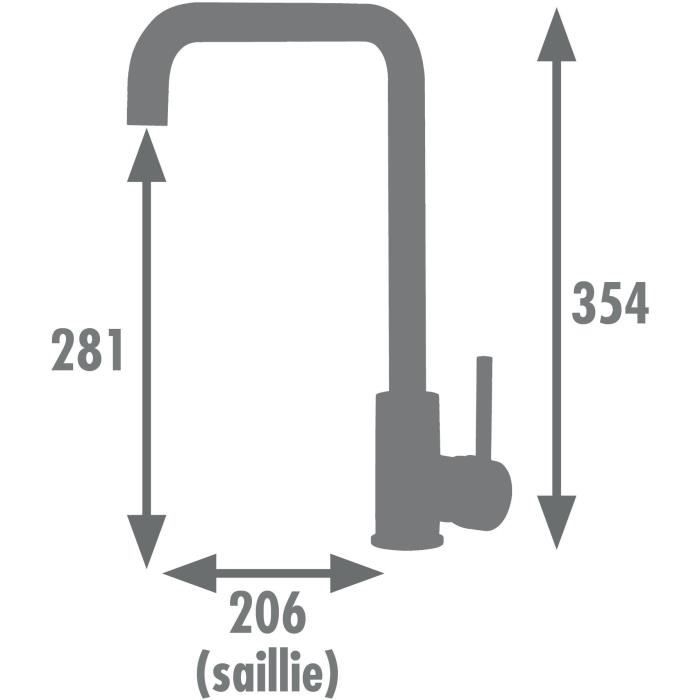 Edouard Rousseau - SOTO Sink Mixer - Chrome