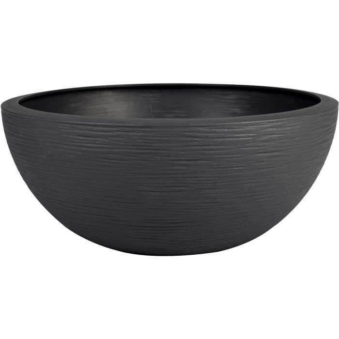 EDA PLASTIQUE - Graphit'Up basin pot Ø 40 - 14.9L - Anthracite gray