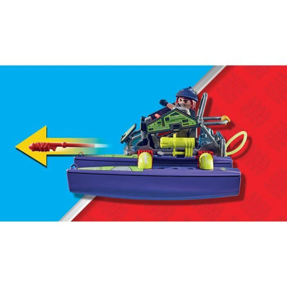 PLAYMOBIL 71147 Transformable Bandit Quad, Police Elite Unit, City Action, Ages 5 and up