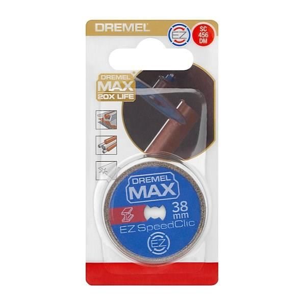 High loud cutting disc ez speedclic dremel max S456 - Ø38mm for metals