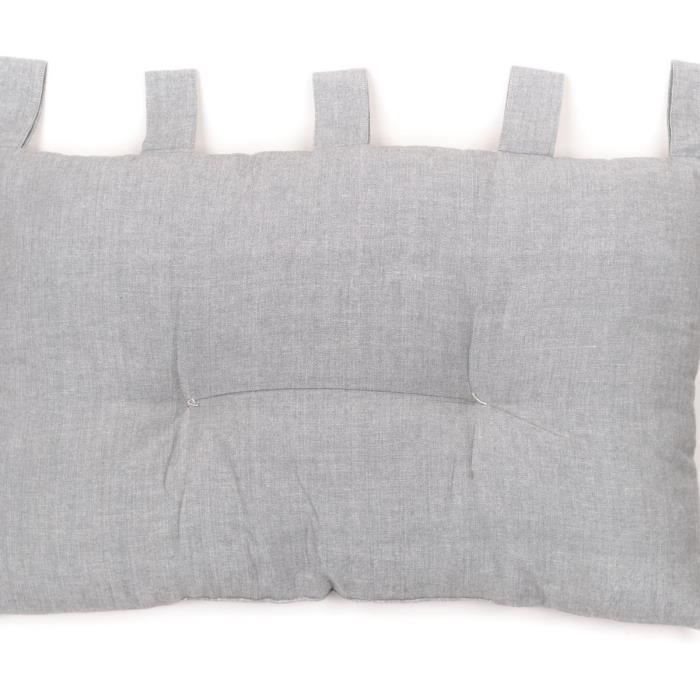 Headboard - TODAY - CHARME - Chambray x Slub Capucine - 45 x 70 cm