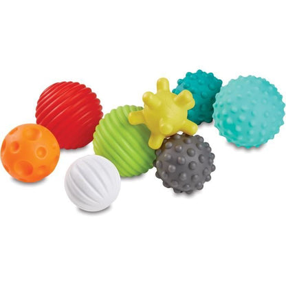 INFANTINO Senso Set of 8 soft balls, 8 sensory cubes and 4 animal sprinklers