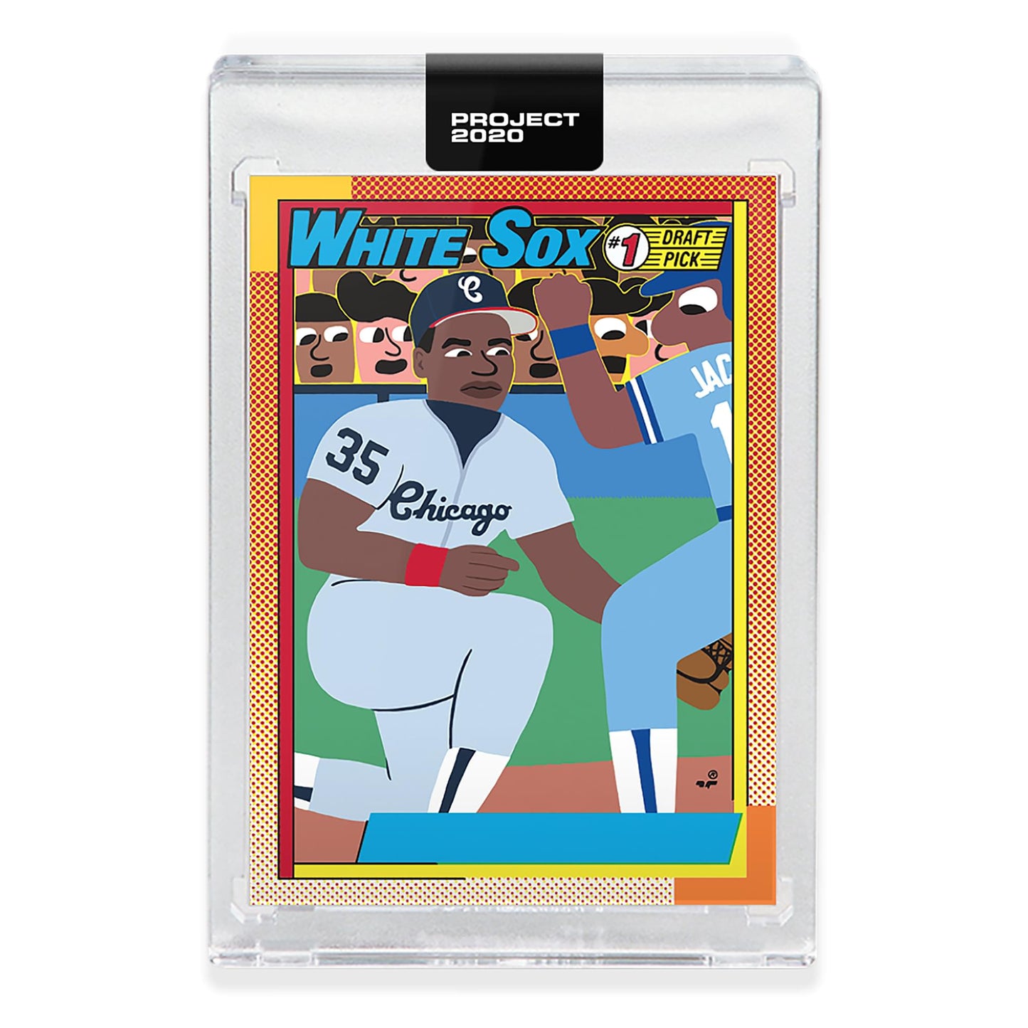 MLB Topps PROJECT 2020 Card 141 | 1990 Frank Thomas by Keith Shore
