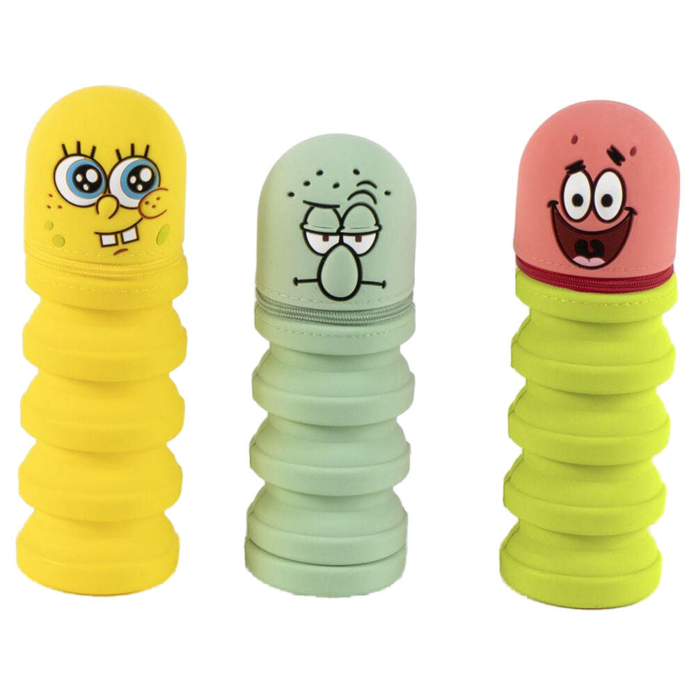 Bob Sponge assorted silicone pencil case