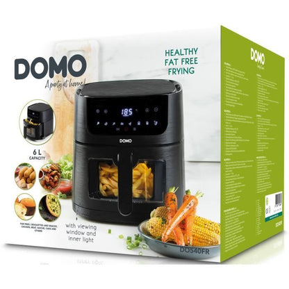 Hot air fryer - DOMO - DO540FR - 6L - Digital display - 8 programs - Deli-Fryer