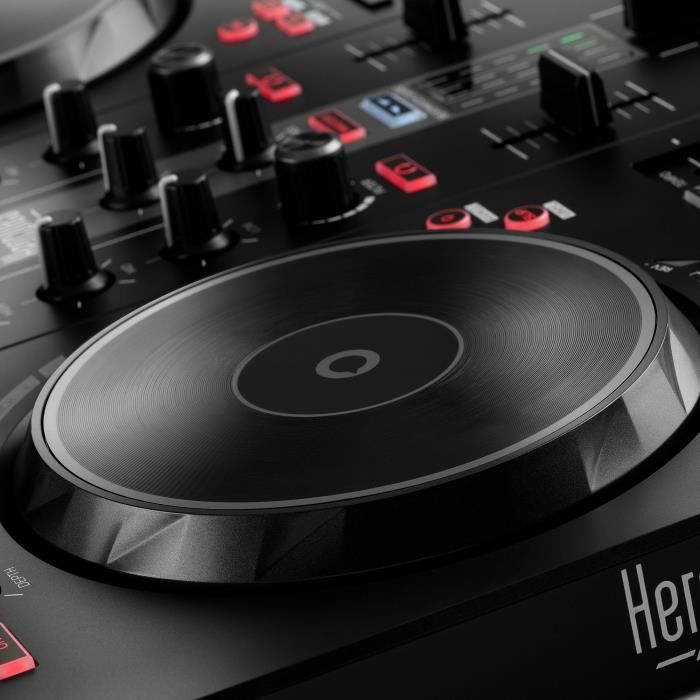 Hercules DJControl Inpulse 300 MK2 PC Speaker - USB DJ Controller - 2 Channels with 16 Pads and Integrated Sound Card - Software and Tutorial