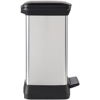 CURVER Pedal Bin Duo Déco 10 + 18 L - 39x29x50.5 cm