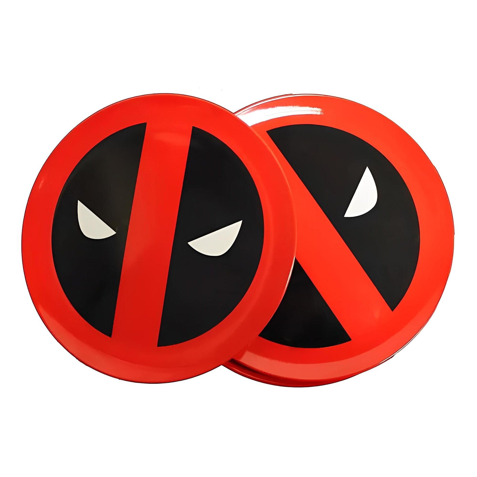Marvel Dead Pool Round Plate 4-Piece Set