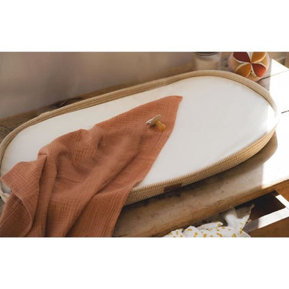 Braided changing mat - DOMIVA - Honey Moon - Braided cotton
