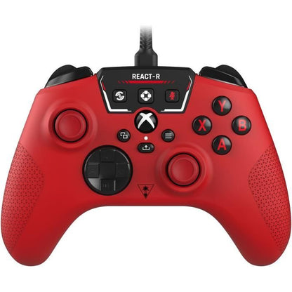Wired game controller - TURTLE BEACH - REACT-R - Red - Xbox & Windows