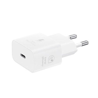 SAMSUNG FAST 25W USB C mains charger without cable white