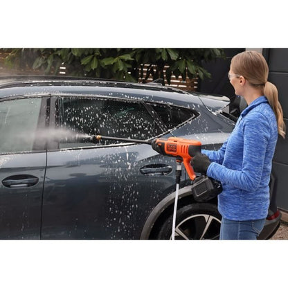 Black+Decker BCPC18B -XJ Pressure Cleaner 24 Bars Wireless Lithium 18 V - Without batir