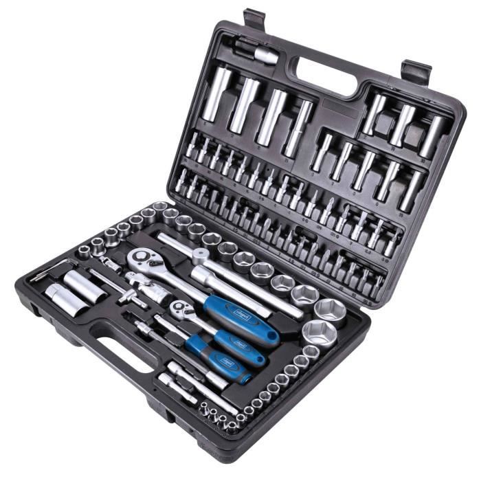 Tool case of 95 pieces - SCHAPPACH - TB94 - Chrome vanadium steel tools