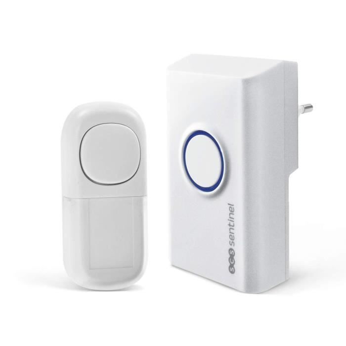 Wireless plug-in chime without battery - OneBell 80 Eco - SCS SENTINEL