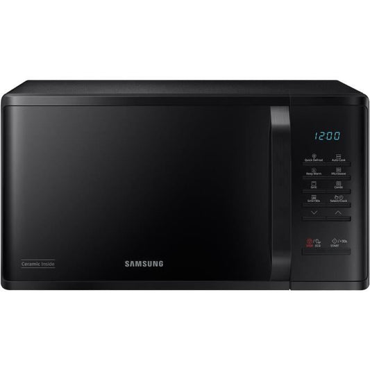 Samsung MG23K3513AK microwave - 23l - Gril - Electronics - 800W - 28.8 cm - Ceramic cavity Enamel - Black