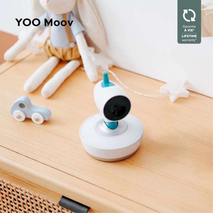 Babymoov 360 ° Adjustable Motorized Additional Camera for Yoo Moov Video Baby Monitor