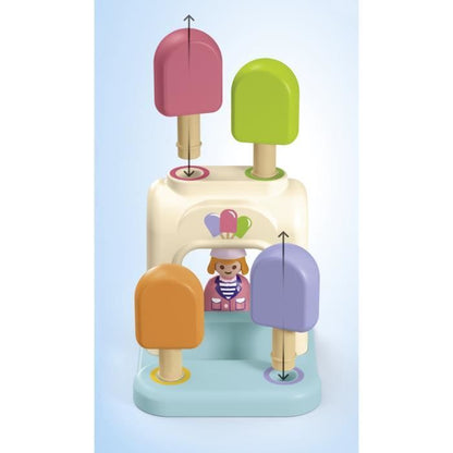 PLAYMOBIL Junior 71703 Playground with giant slide Includes five figures, a slide and accessories - Ages 1 and up