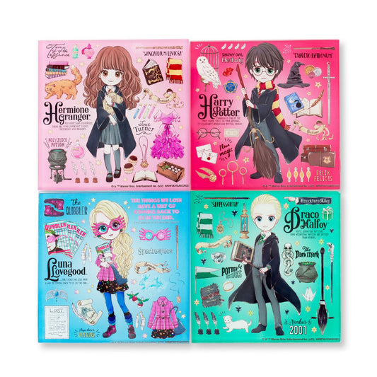 Harry Potter Magical Characters Glass Coasters | Set of 4