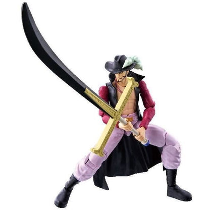 Anime Heroes Articulated Figure - BANDAI - One Piece - Dracule Mihawk Hawkeye - 17 cm