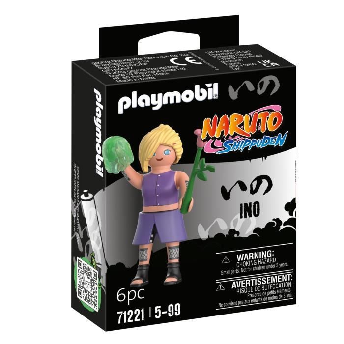 PLAYMOBIL 71221 Ino - Naruto Shippuden - Ages 5