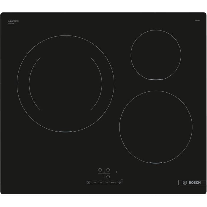 BOSCH induction hob - 3 burners - 60 cm - PUJ611BB5E