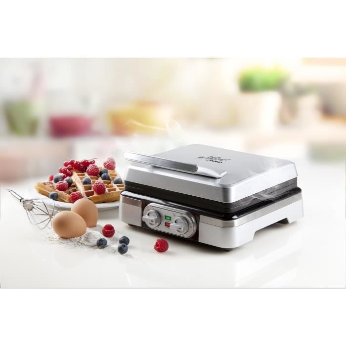 DOMO DO9149W Electric Waffle Maker - Inox