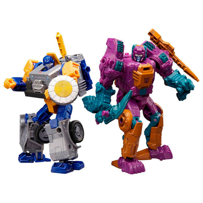 Transformers Age of The Primes Fisitron & Carnivac set 2 figures 14cm