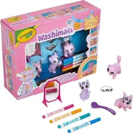 Coloring - CRAYOLA - Washimals Pastel Princess Pets - Pastel animals to personalize! From 3 years old