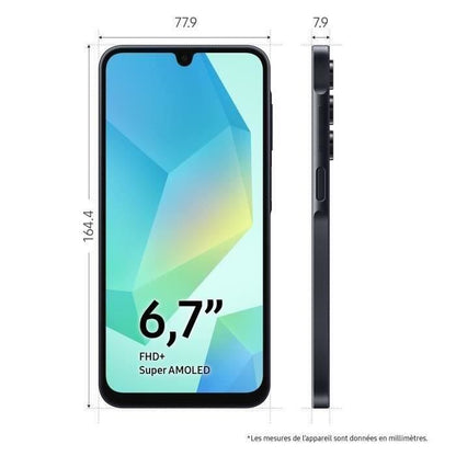 SAMSUNG Galaxy A16 Smartphone 128GB Midnight blue