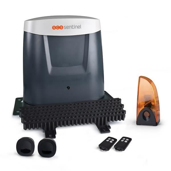 24V Crémailleres engine for sliding gate 5m - 500 kg - OpenGate 3 - SCS Sentinel