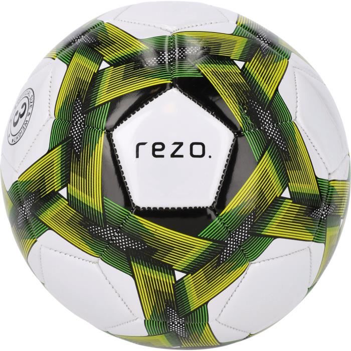 Soccer ball - REZO - PVC - Size 3 - Two-tone yellow - Durable