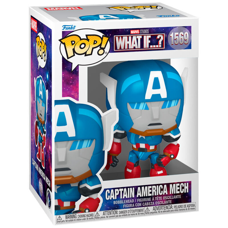 POP figure Marvel What If..? Captain America Mech