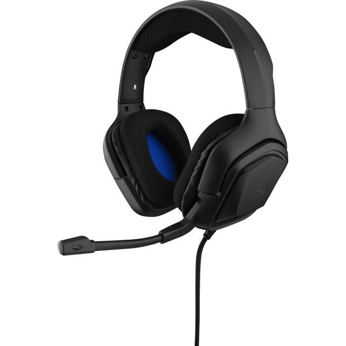 THE G-LAB Korp Cobalt Gaming Headset Compatible PC, PS4, XboxOne - Black